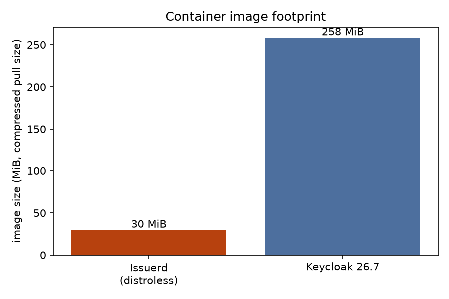 Container image footprint
